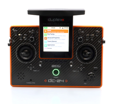 Vysílač Duplex DC-24II Carbon Line Orange elox Rev.2
