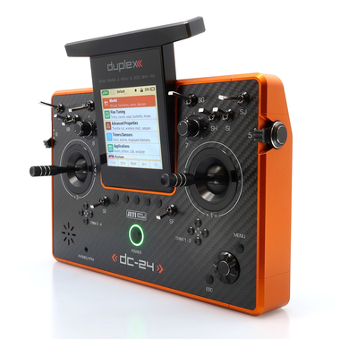 Vysílač Duplex DC-24II Carbon Line Orange elox Rev.2