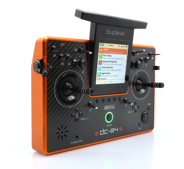Vysílač Duplex DC-24II Carbon Line Orange elox Rev.2