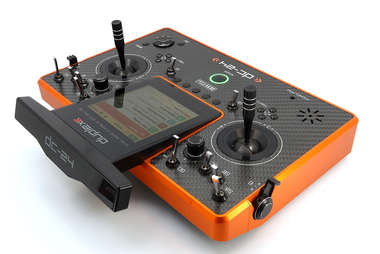Vysílač Duplex DC-24II Carbon Line Orange elox Rev.2