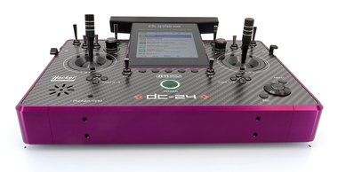 Vysílač Duplex DC-24II Carbon Line Purple elox Rev.2