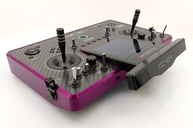 Vysílač Duplex DC-24II Carbon Line Purple elox Rev.2