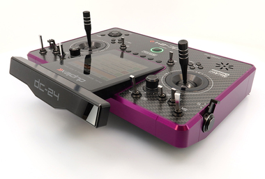Vysílač Duplex DC-24II Carbon Line Purple elox Rev.2