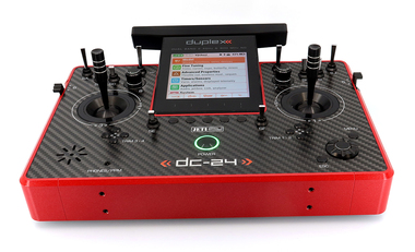 Vysílač Duplex DC-24II Carbon Line Rubínová lakovaná Rev.2