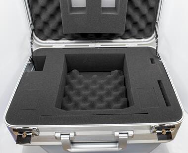 DSII - hliníkový kufr stříbrný